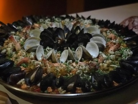 Chef Christian's signature dish - seafood_paella